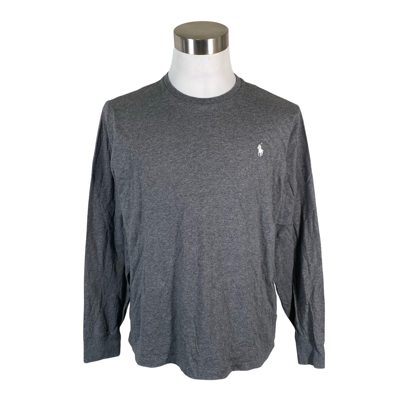 Unisex Polo Ralph Lauren - Tricot shirt, size L - Gray (1)