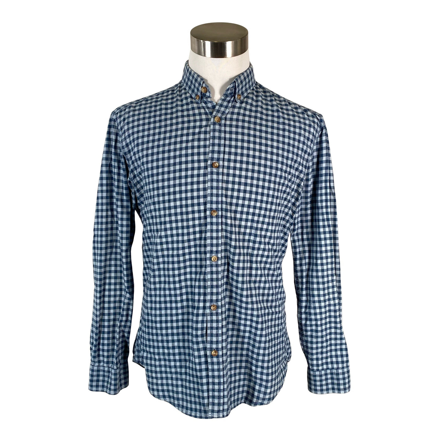 Unisex Selected - Collared shirt, size L - Blue (1)