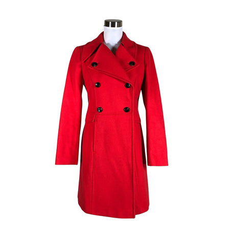 Unisex MasCara - Wool coat, size 36 - Red ()