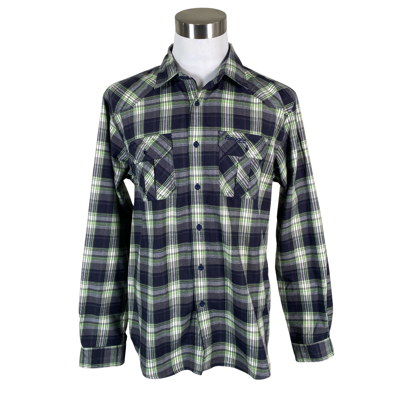 Unisex Bergans of Norway - Flannel shirt, size L - Blue (1)