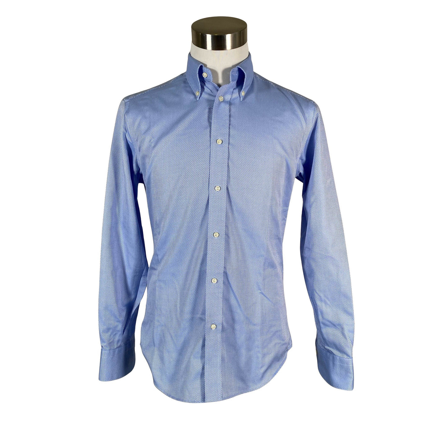 Unisex Asole&Bottoni - Collared shirt, size M - Light blue (1)