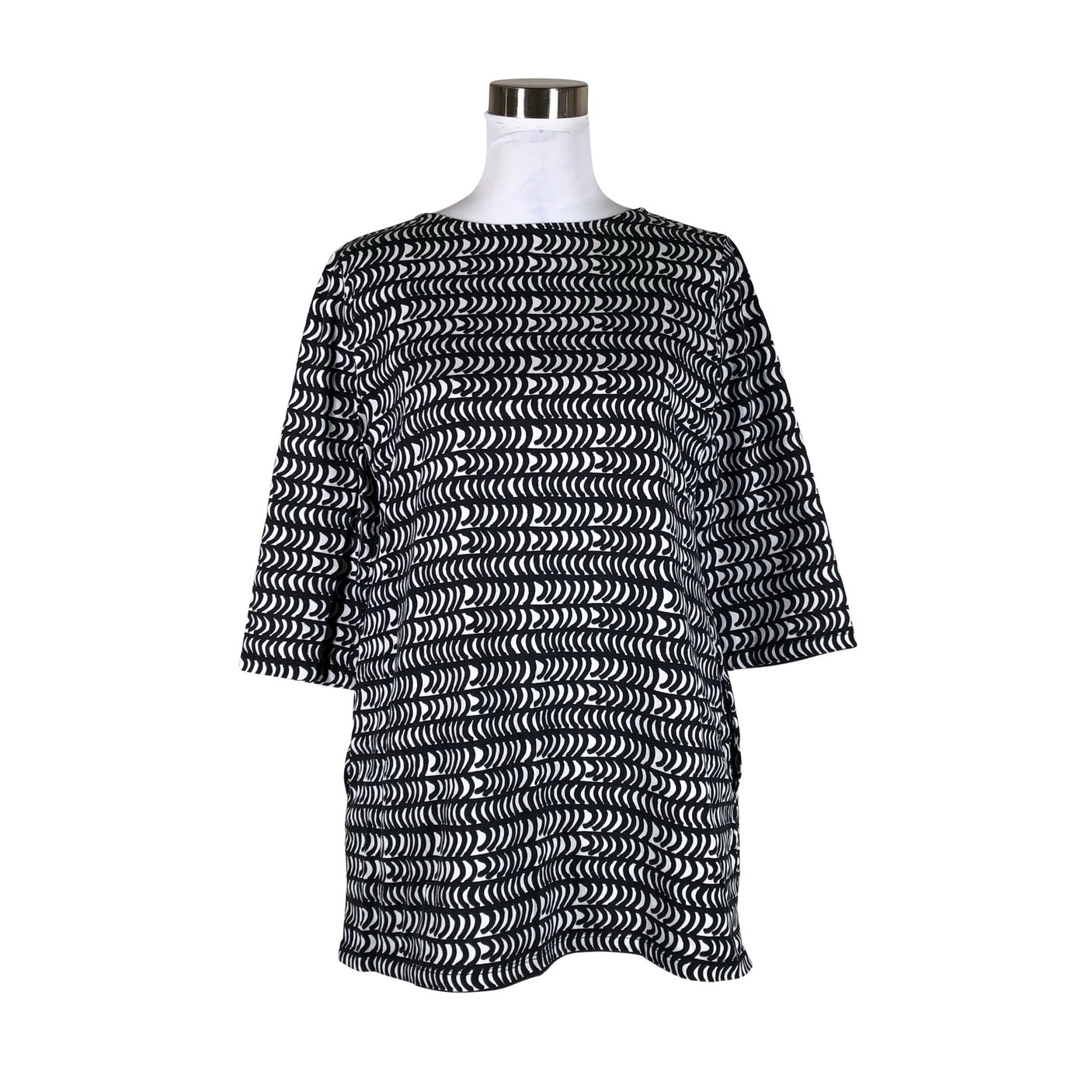 Unisex Marimekko - Tricot tunic, size 38 - White (1)