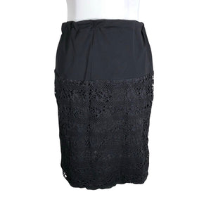 Unisex Uli Schneider - Fabric skirt, size 40 - Black (3)