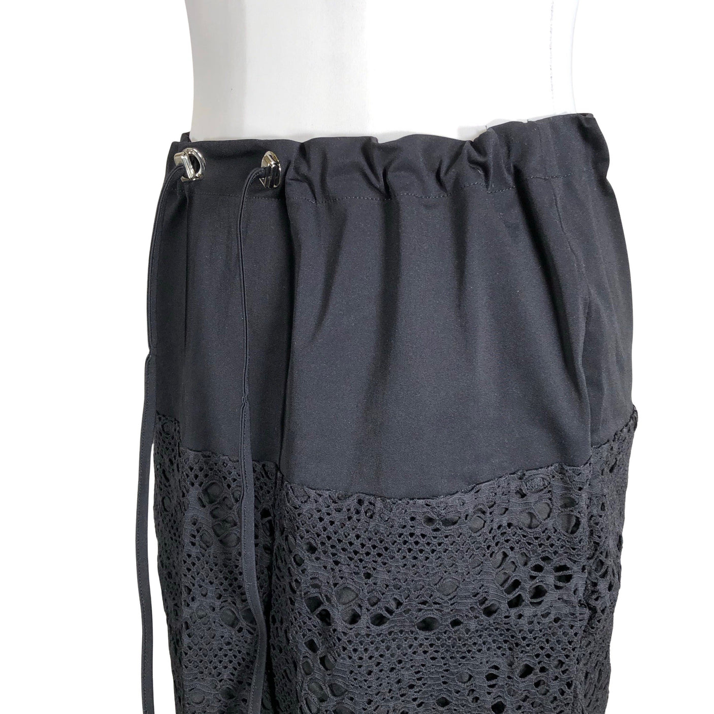 Unisex Uli Schneider - Fabric skirt, size 40 - Black (2)