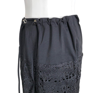 Unisex Uli Schneider - Fabric skirt, size 40 - Black (2)