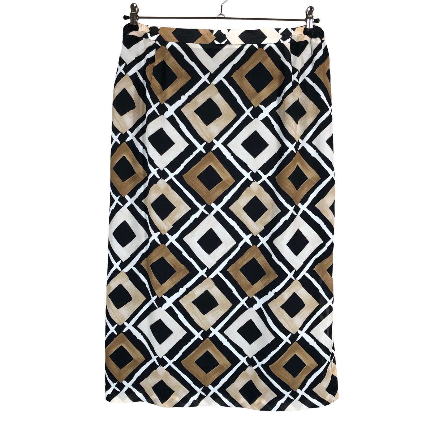 Unisex Creation Atelier - Fabric skirt, size 46 - Brown (1)