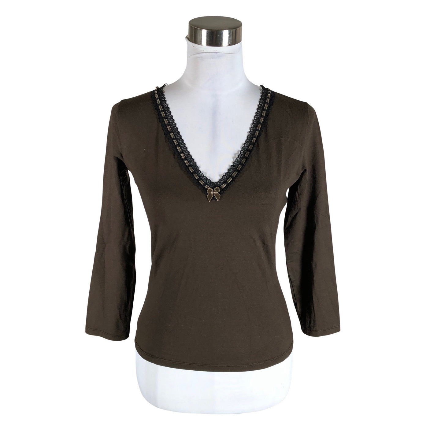 Unisex Marella - Tricot shirt, size 38 - Brown (1)
