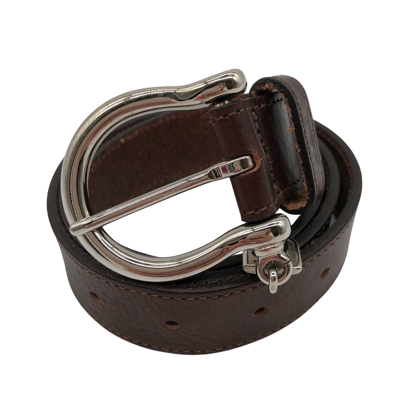 Unisex Gant - Leather belt, size No size - Brown (1)