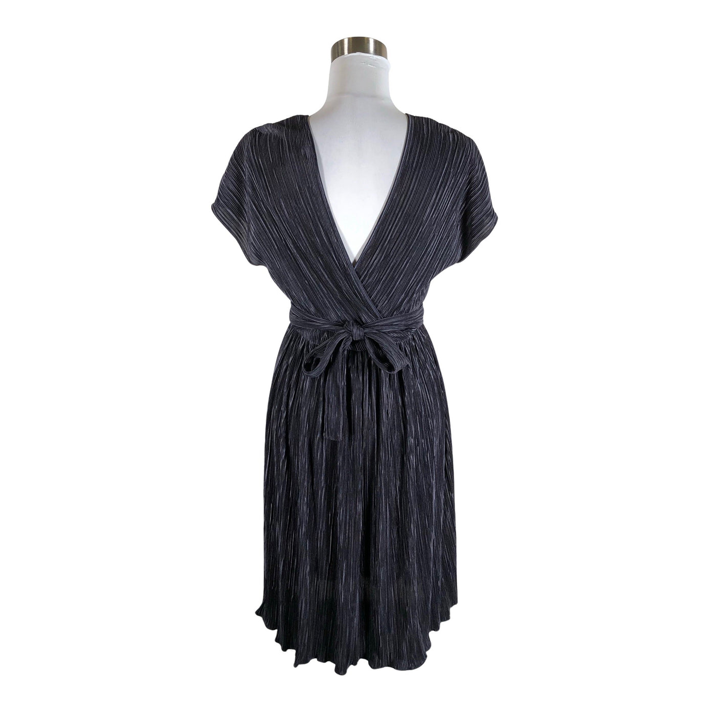 Unisex Max&Co - Schiffon dress, size 38 - Blue (2)