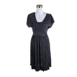 Unisex Max&Co - Schiffon dress, size 38 - Blue ()