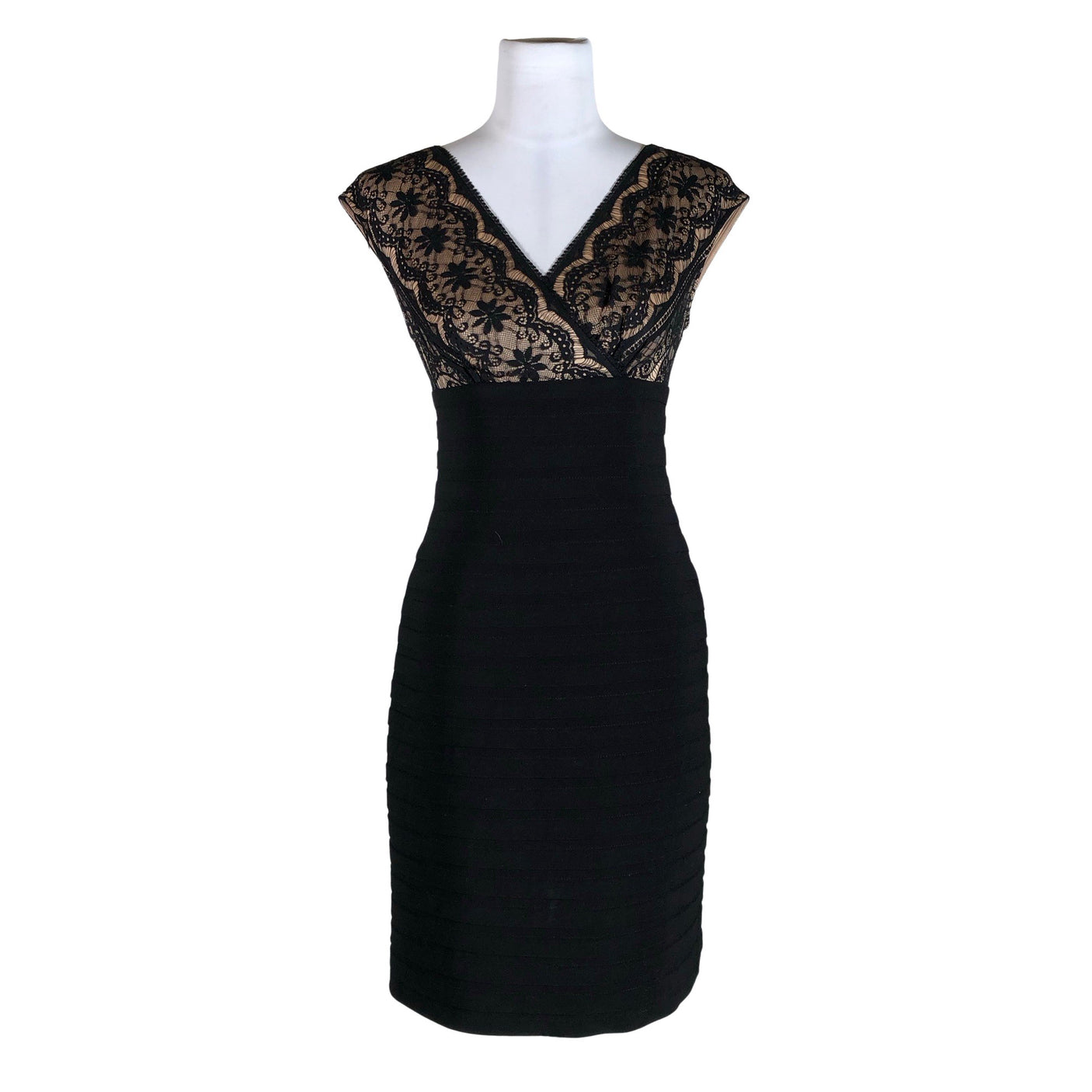 Unisex Adrianna Papell - Party dress, size 38 - Black (1)