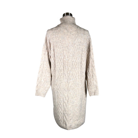 Unisex Cream - Knit dress, size 40 - Beige (2)