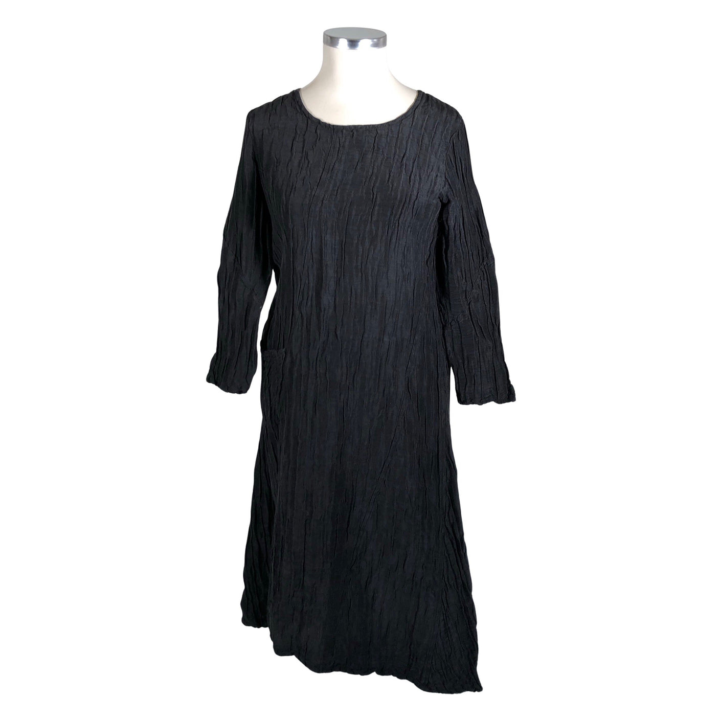Unisex Grizas - Schiffon dress, size 42 - Black (1)