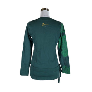 Unisex Desigual - Tricot shirt, size 38 - Green (2)
