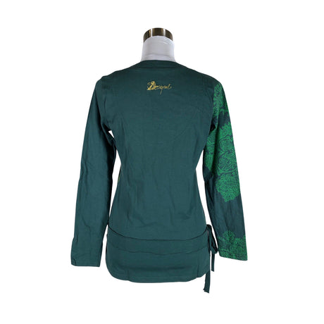 Unisex Desigual - Tricot shirt, size 38 - Green (2)