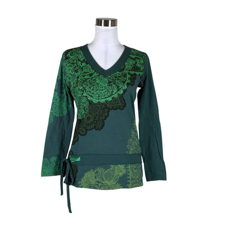Unisex Desigual - Tricot shirt, size 38 - Green ()