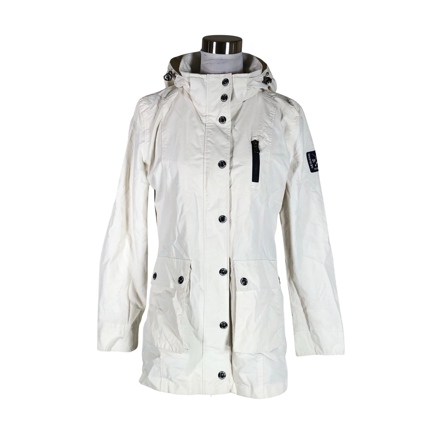 Unisex Sebago - Outdoor jacket, size 38 - White (1)
