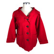 Unisex Handmade - Cardigan, size 42 - Red ()