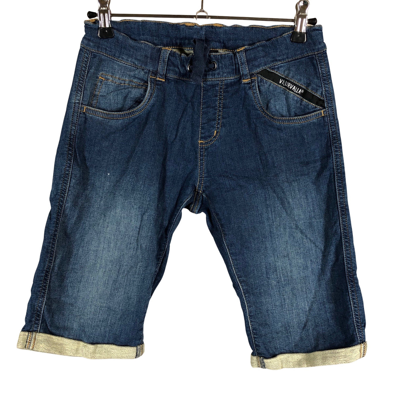 Unisex Villervalla - Denim shorts, size 140 - 146 - Blue (1)
