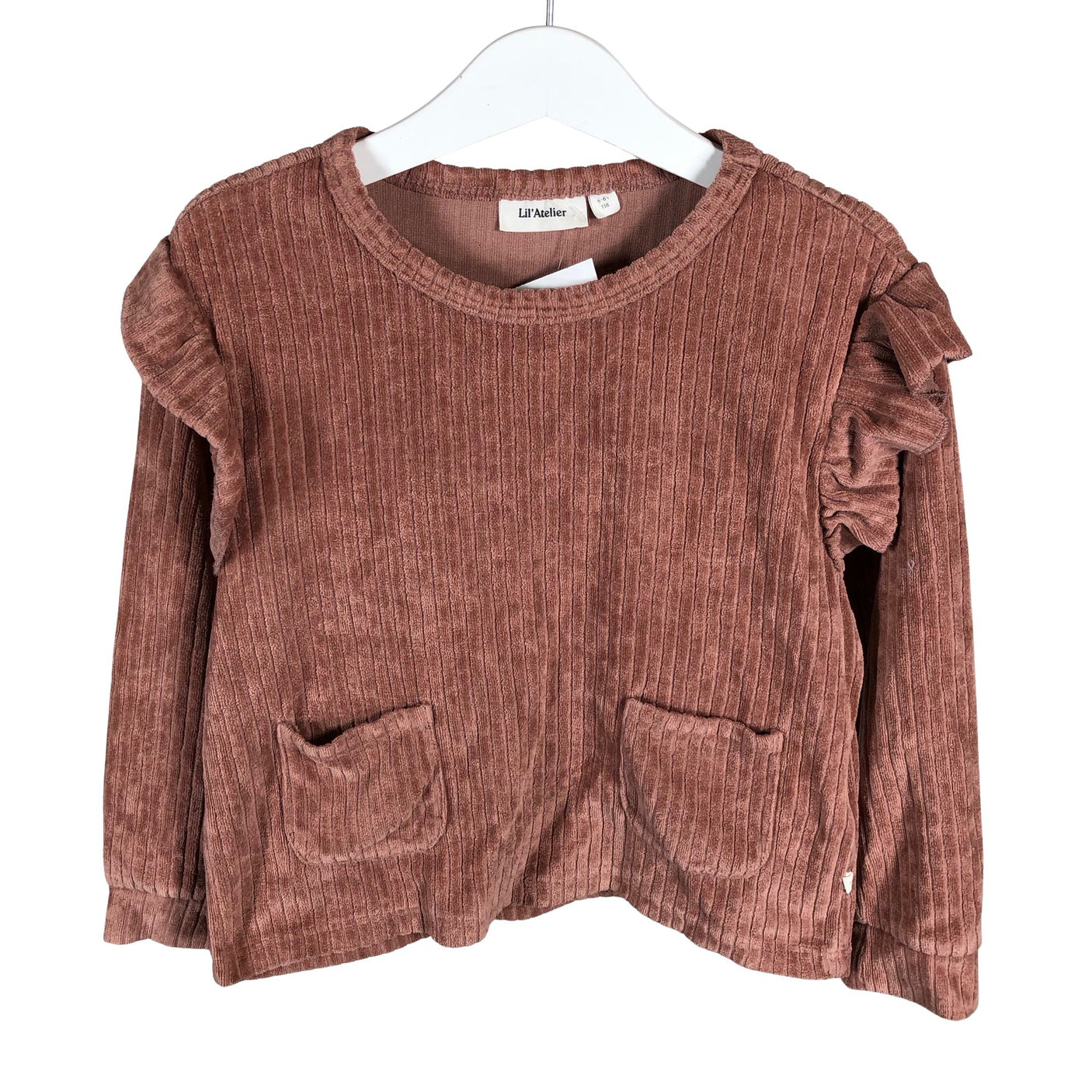 Unisex Lil ´Atelier - Tricot shirt, size 110 - 116 - Light pink (1)