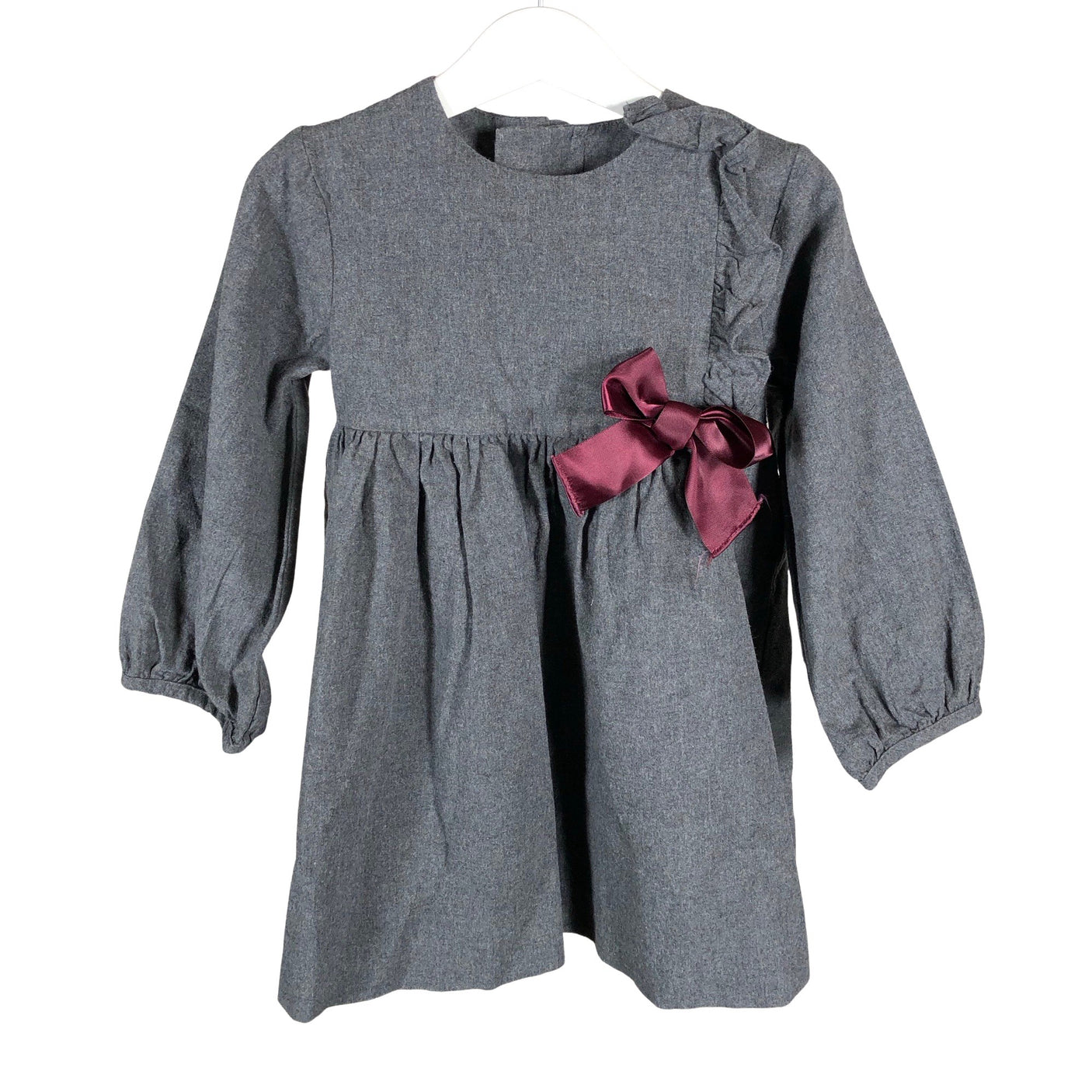 Unisex Neck & Neck - Dress, size 104 - 110 - Gray (1)