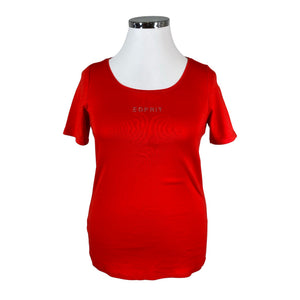 Unisex Esprit - T-shirt, size 44 - Red (1)