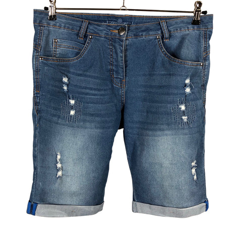 Unisex Ze-Ze - Denim shorts, size 42 - Light blue ()