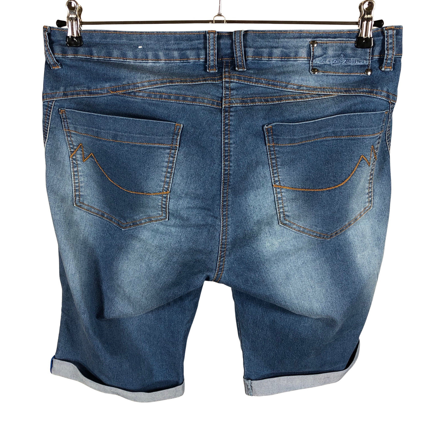 Unisex Ze-Ze - Denim shorts, size 42 - Light blue (2)