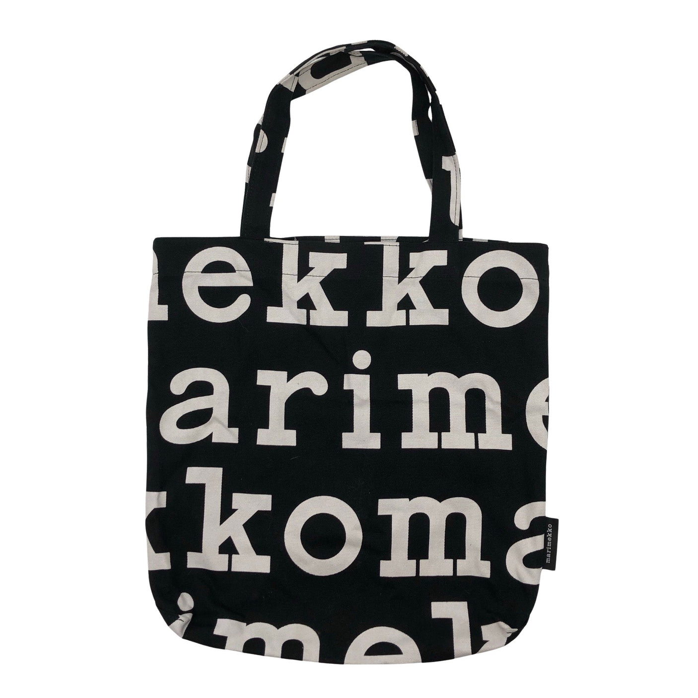 Unisex Marimekko - Shopping bag, size Maxi - Black (1)
