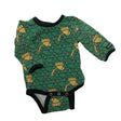 Unisex Villervalla - Body, size 50 - 56 - Green ()