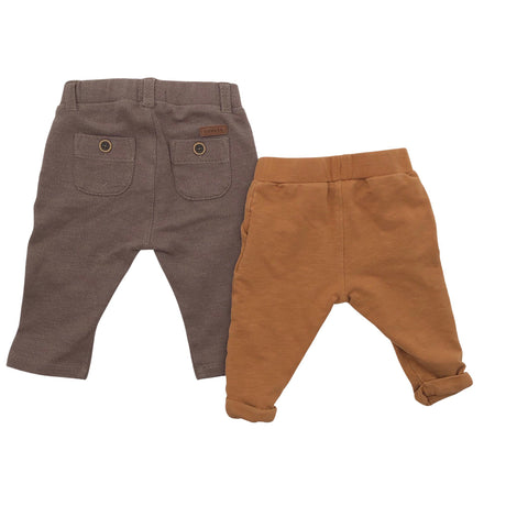Unisex Minymo - Sweatpants, size 56 - 62 - Brown (2)