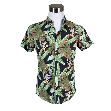 Unisex Tom Tailor - Collared shirt, size M - Green ()