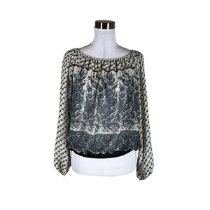 Unisex Benetton - Blouse, size 34 - Gray (1)