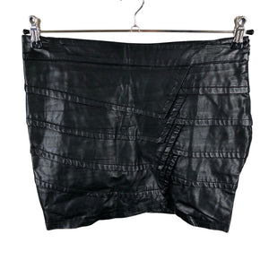 Unisex Estradeur - Leather skirt, size 36 - Black (1)