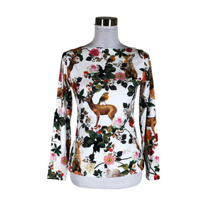 Unisex Camilla Thulin - Tricot shirt, size 40 - White (1)