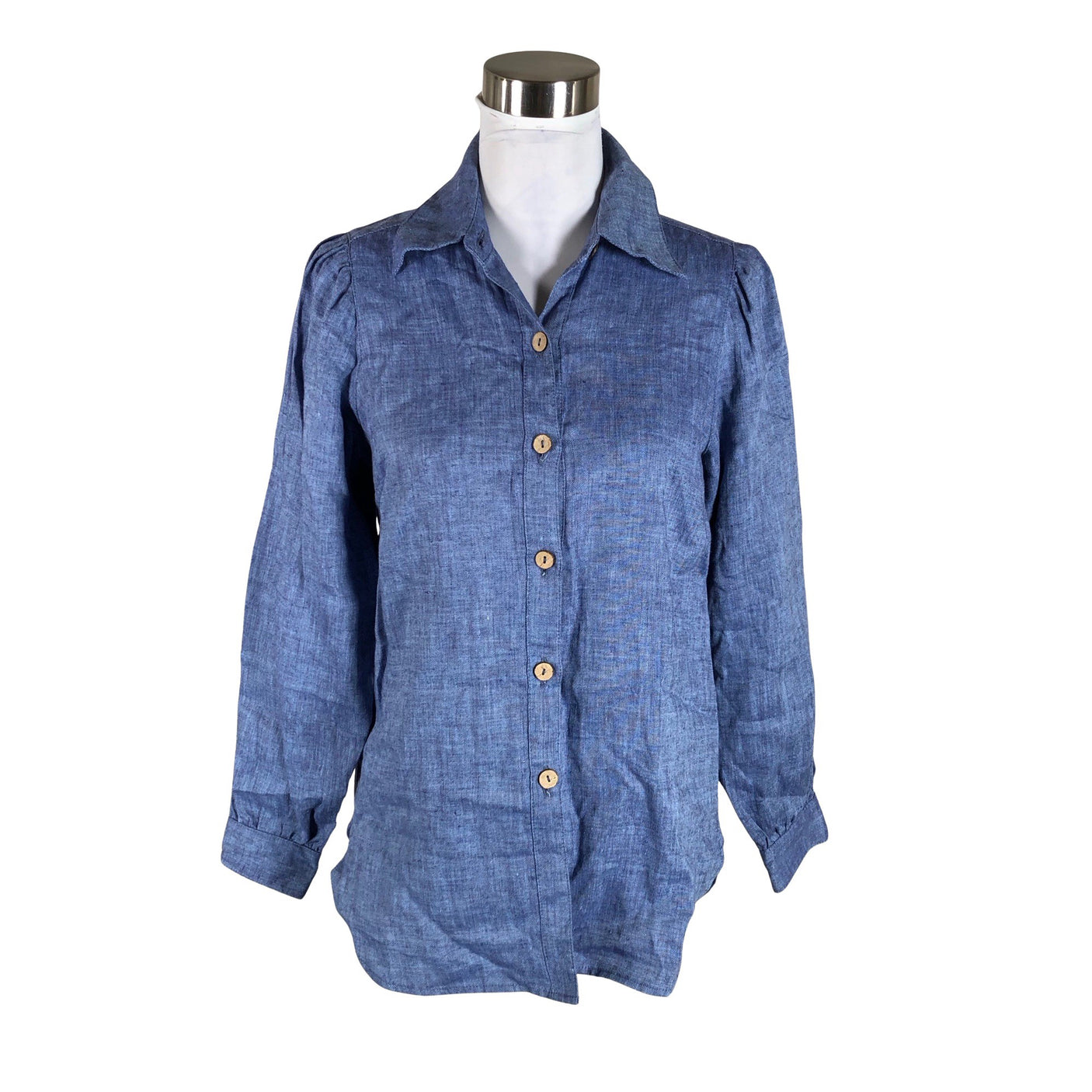 Unisex Bypias - Blouse, size 36 - Blue (1)