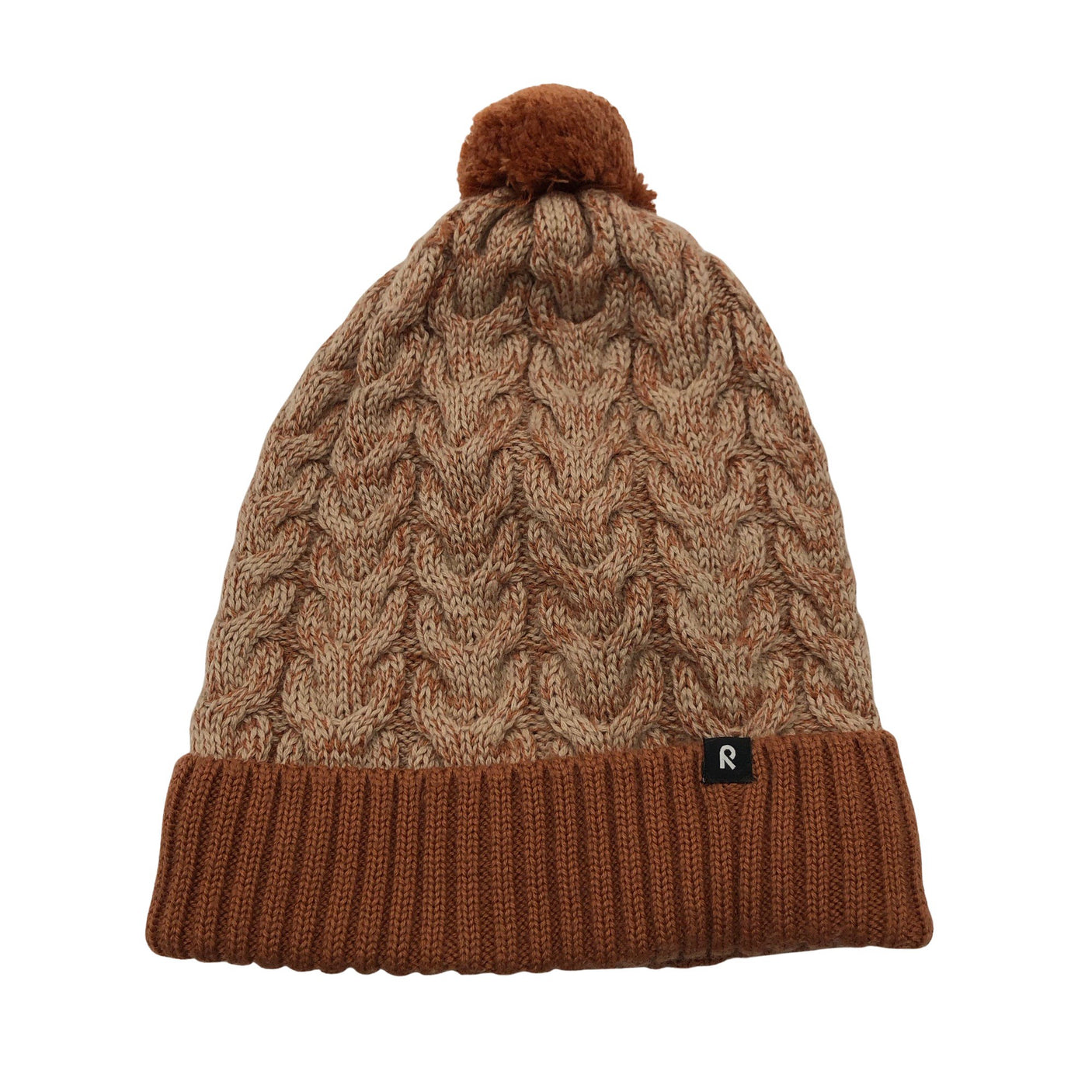 Unisex Reima - Winter beanie, size 56 - 58 cm - Brown (1)