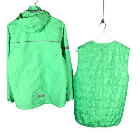 Unisex Reima - Spring/Fall jacket, size 158 - 164 - Green (2)