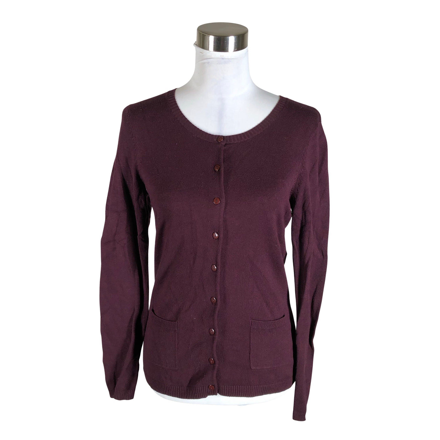 Unisex S.T.I - Cardigan, size 36 - Wine red (1)