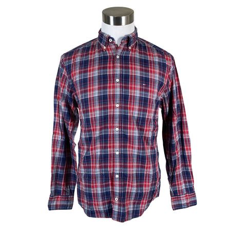 Unisex Tommy Hilfiger - Collared shirt, size M - Blue ()