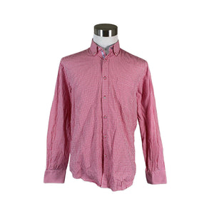 Unisex Berto Sport - Collared shirt, size M - Pink (1)