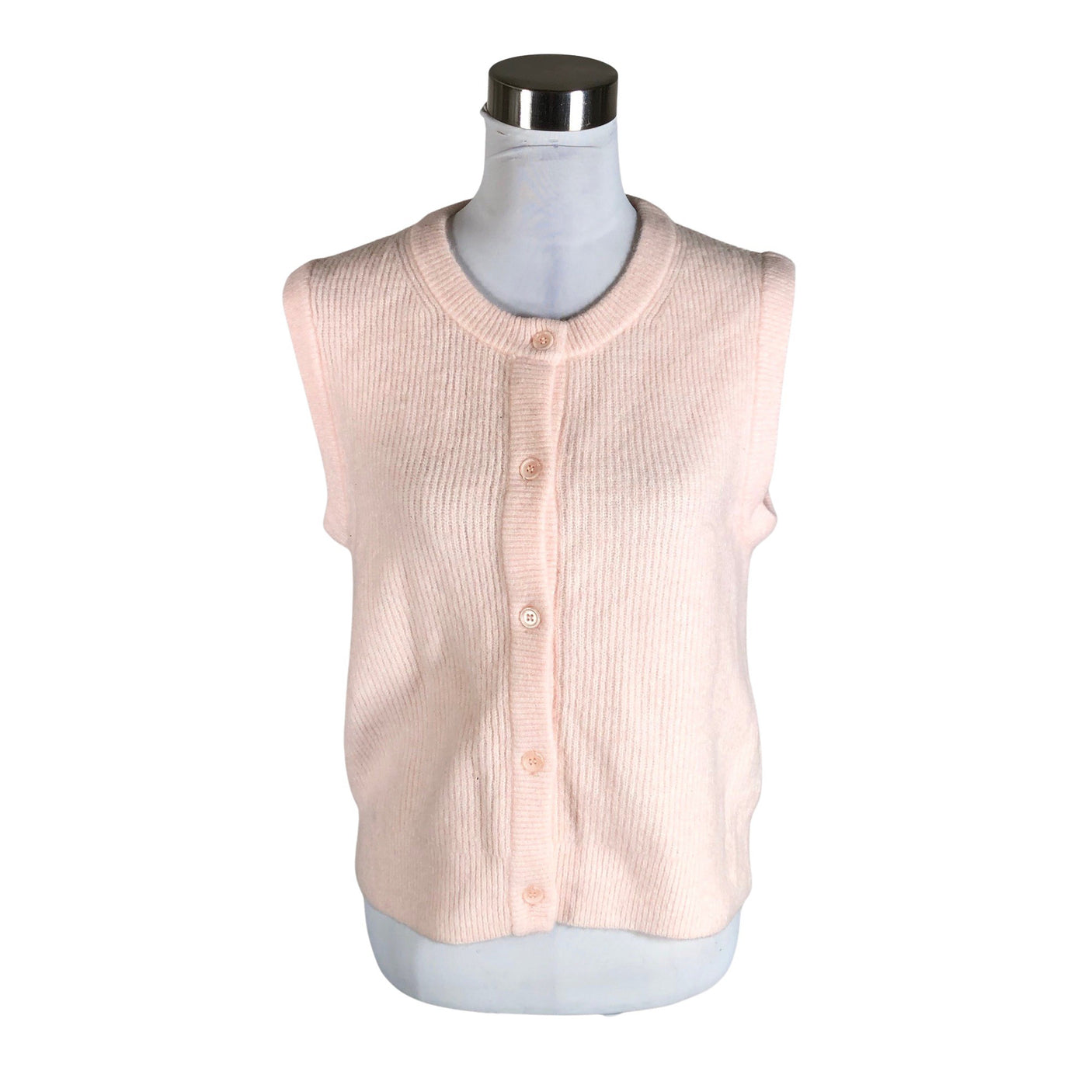 Unisex Samsoe&Samsoe - Knit vest, size 34 - Light pink (1)