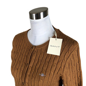 Unisex Gant - Cardigan, size 40 - Brown (3)