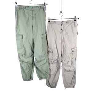 Unisex Benetton - Slacks, size 158 - 164 - Green (1)