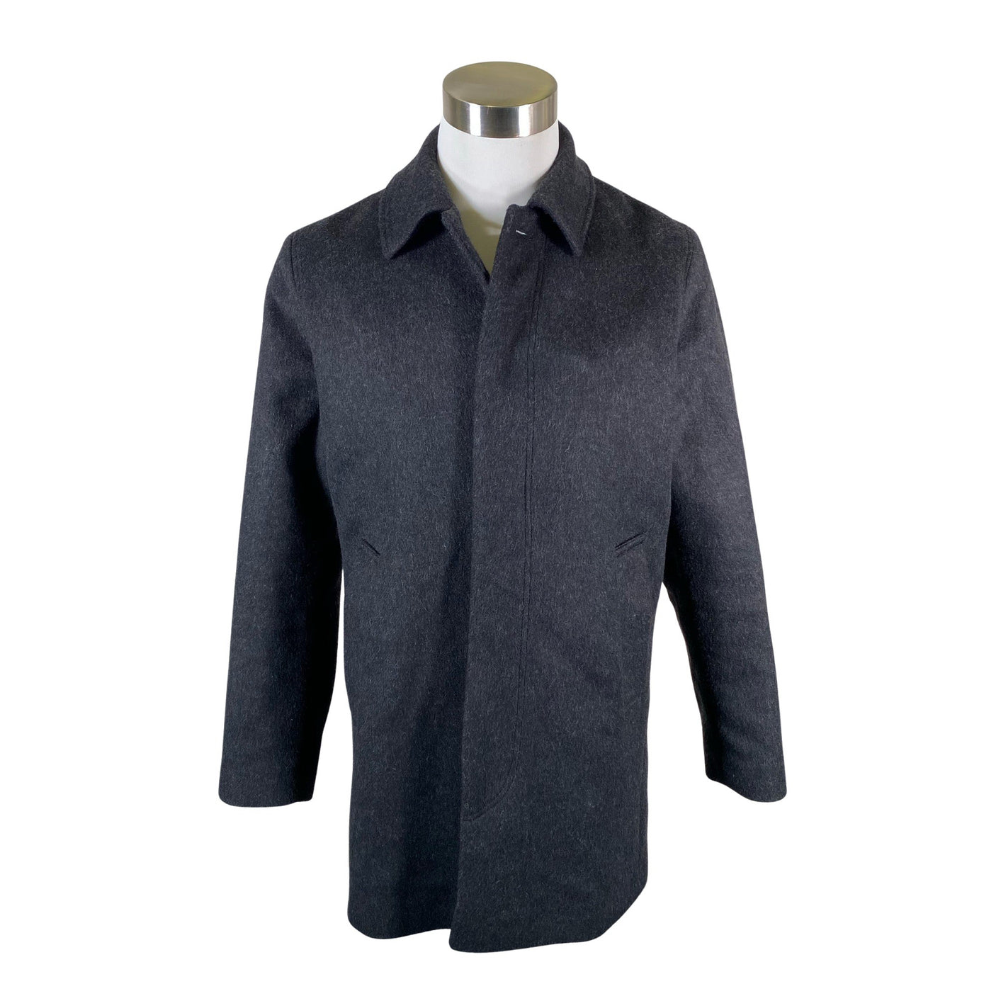 Unisex Samsoe&Samsoe - Wool coat, size L - Gray (1)