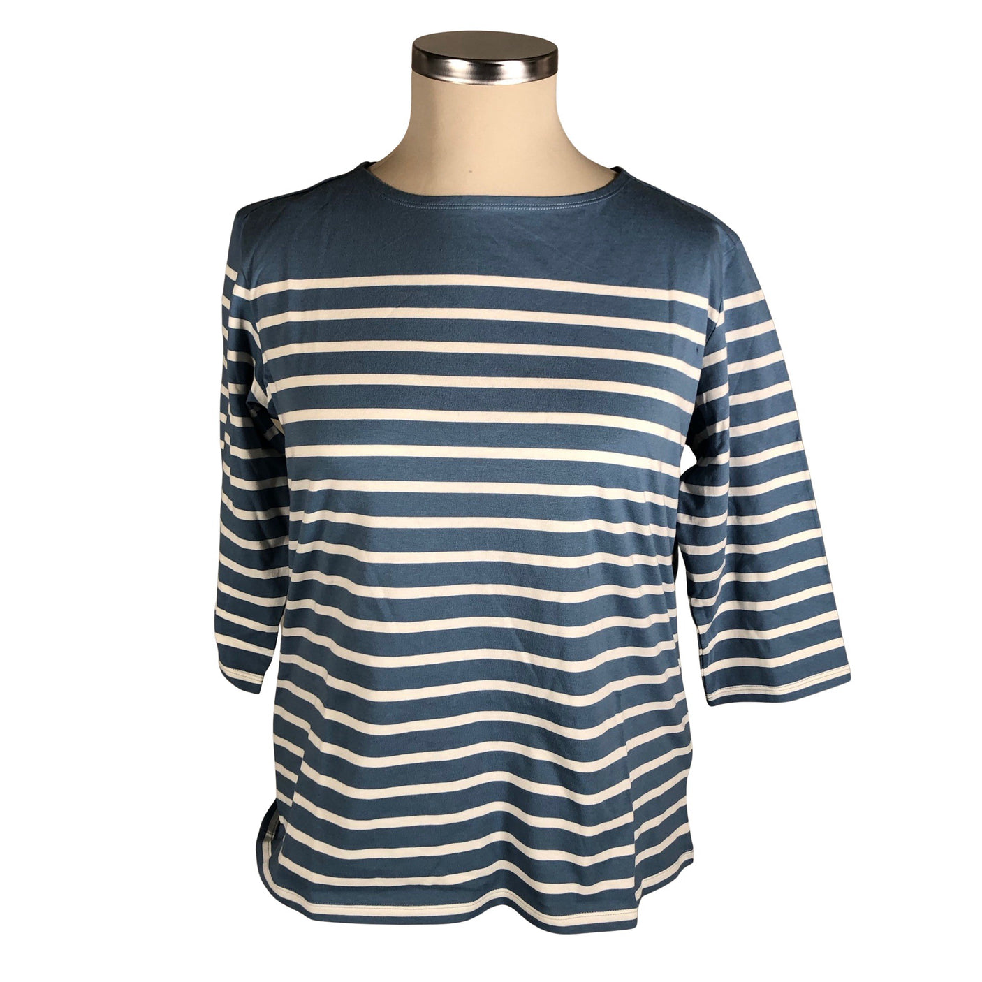 Unisex Seasalt Cornwall - Tricot shirt, size 44 - Light blue (1)