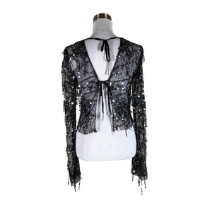 Unisex Na-KD - Party shirt, size 34 - Black (2)