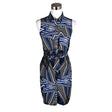 Unisex River Island - Schiffon dress, size 34 - Blue ()