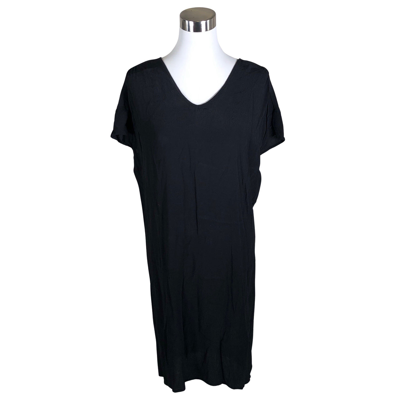 Unisex Saint Tropez - Schiffon dress, size 38 - Black (1)