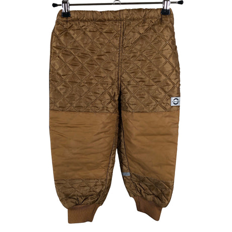 Unisex mikk -line - Winter pants, size 86 - 92 - Brown ()